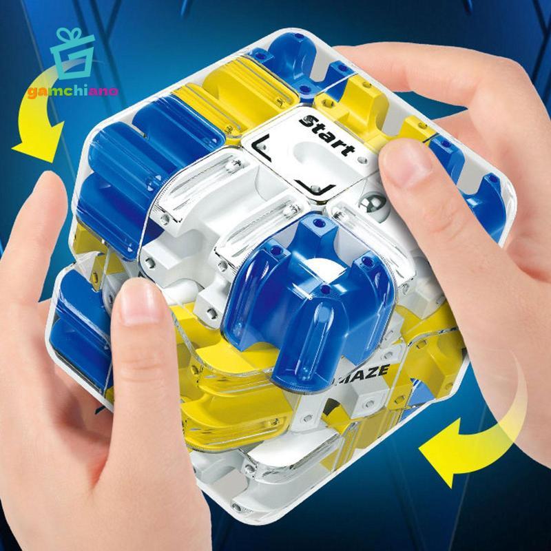 Gamchiano Mê Cung Xếp Hình Khối, Đồ Chơi Trí Tuệ, Biến Hình Mịn Mượt, Fidget Mini Quà Tặng Cho Trẻ Em Ngày Lễ Tiệc