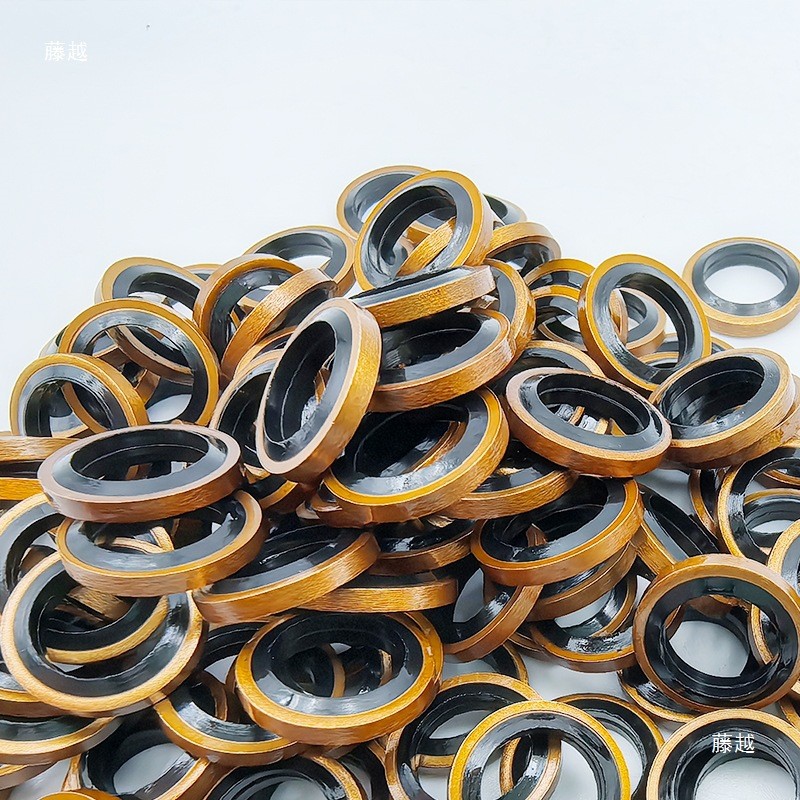 M10 Dầu Seal Gasket Ống Dầu Vít Bơm Phanh M10 Ống Dầu Vít Niêm Phong Caliper Dầu Đầu Vào Dầu Ổ Cắm Vít Gioăng BSYG