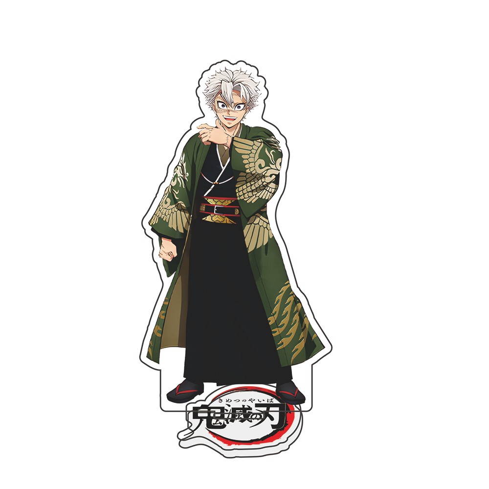 Demon Slayer: Kimetsu no Yaiba acrylic stand demon slayer Tokitoru Muichiro desktop model ornament doll anime children's