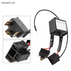 1 Chiếc Đèn Pha LED Ô Tô Ngược Phân Cực Bộ Chuyển Đổi Cực Biến Tần Tích Cực Âm Dây Buộc Adapter Cho Đèn Xenon H4 [VN]
