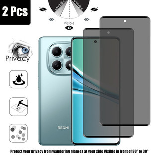 1-2 Chiếc Redmi Note 15 5G Bảo Vệ Màn Hình Riêng Tư Kính Cường Lực Chống Nhìn Trộm Cho Xiaomi Redmi Note 14 13 Pro + Pro Plus 4G 5G 9D Kính Bảo Vệ Phim Chống Gián Điệp