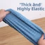Vỏ bọc ghế tròn GAVESTO, có dây thun Bao gồm tất cả Vỏ bọc ghế, Vỏ bọc ghế trượt 30cm có thể giặt được cho ghế xoay thanh