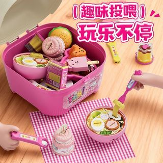 2026 Phong Cách Mới Burger Pudding Đồ Chơi Cho Ăn Trọn Bộ Mô Phỏng Cho Bé Gái Ăn Nhà Chơi Đồ Chơi Thực Phẩm Trẻ Em Quà Tặng