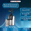 Máy ép trái cây tốc độ chậm Hafele GS-133N/ 535.43.811 - Bảo hành chính hãng 12 tháng