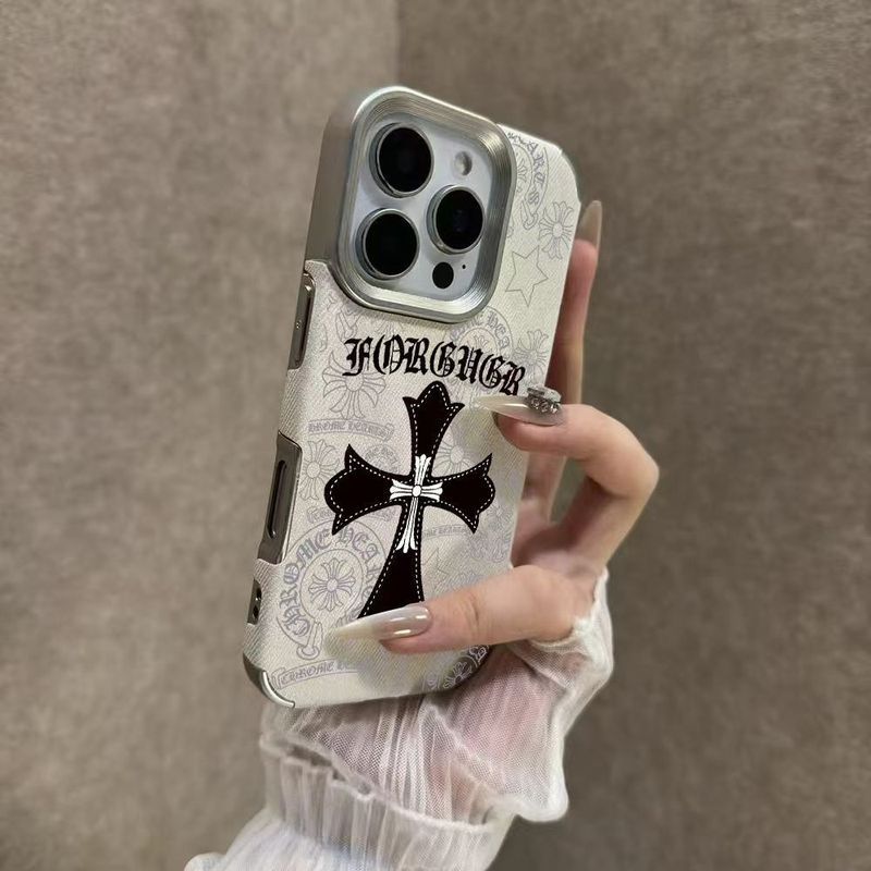 ✨Spot】Ốp điện thoại họa tiết chéo Denim] ốp lưng iphone 15promax/Apple 17air/16pro/14plus, chống sốc