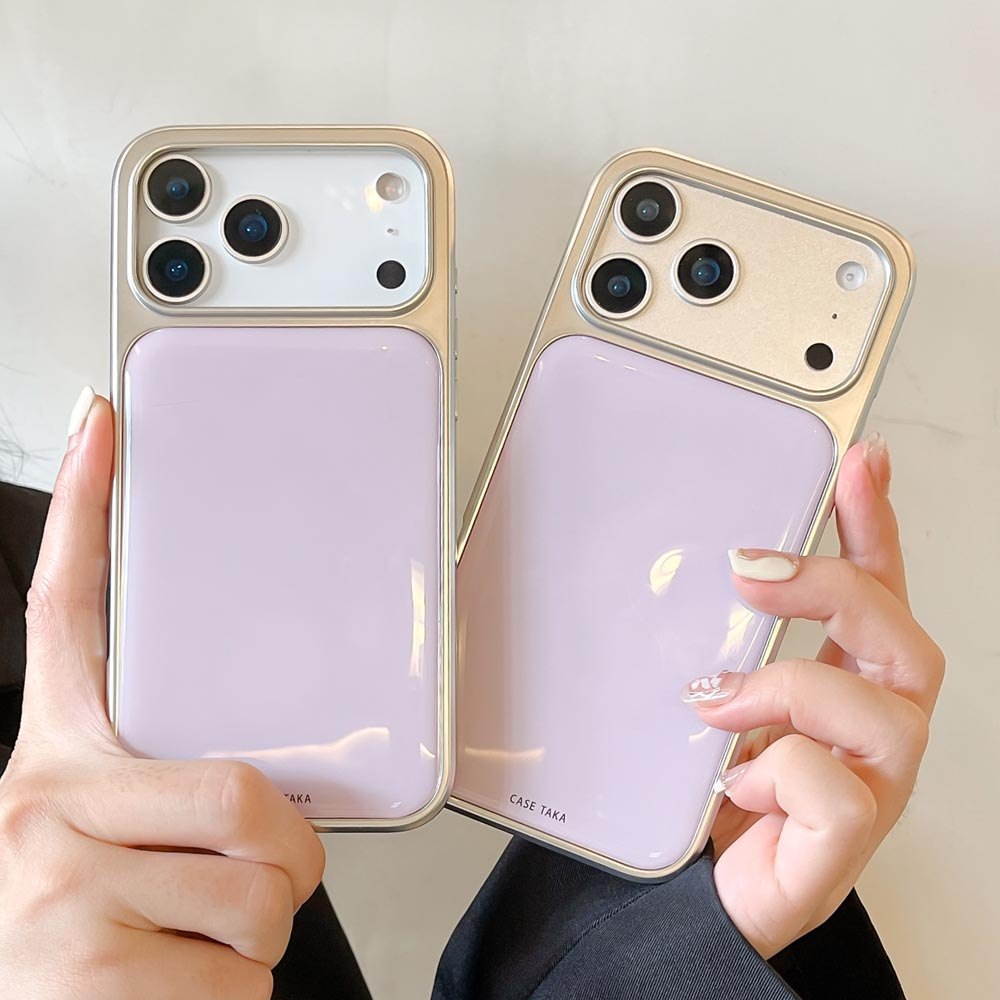Ốp lưng cứng Tương thích với iPhone 13 14 14Pro 14ProMax 15 15Pro 15ProMax 16 16Pro 16ProMax 17 17Pro 17ProMax Ốp họa tiết hoa oải hương
