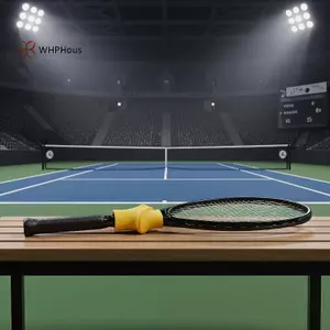 < WHPHous-t > Tay cầm vợt Tennis bằng silicon lâu trôi để trượt chính xác và giảm độ trượt đẹp