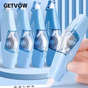 GETVOW 6 Cái / bộ Băng Phủ Im Lặng, Băng Chỉnh Màu Gradient Hình Bút, Di Động Im Lặng Dung Tích Lớn Học Sinh Thay Đổi Băng Văn Phòng Trường Học