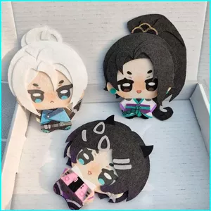 HK1 GIÁ TRỊ Jett Clove Sage Plushie Dễ Thương Handmade Cảm Thấy Thủ Công Trò Chơi Ngoại Vi Sang Trọng Túi Búp Bê Quyến Rũ KH1