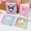 Sổ tay cuộn Sanrio Sổ tay học sinh Stitch có giá trị cao 100k Cuộn dây tách Notepad Nhật ký EBAX