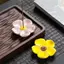 Hộp đựng hương đáy phẳng bằng gốm Thiết kế hoa Hương cầm tay tinh tế sáng tạo để thư giãn và thiền định VN