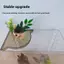Cod góc Fish Tank Rack, punch-miễn phí Top Bracket cho các nhà máy thủy canh