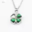 PNPIA- Clover Urn Nelace cho - Trang sức hỏa táng Lưu niệm Mặt dây chuyền tưởng niệm Quà tặng