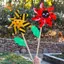 CANAMEK Gió Spinner Lớn Pinwheels Đẹp Cưới Bãi Cỏ Trang Trí Trẻ Em Đồ Chơi Cầm Tay Ban Công Sân Vườn Sân Bayard Decora Dropshipping CSF