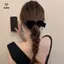 Kẹp Tóc Nơ Nhung Thời Trang Retro Cô Gái Barrettes Phụ Nữ Dễ Thương Bobby Pin Ruy Băng Nơ Mũ Phụ Kiện [Mina]