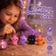 QEARY Glowing Fantasy Spirits DIY Bead Kit, Bộ dụng cụ thêu hạt động vật DIY thủ công đầy màu sắc, Bộ dụng cụ làm móc khóa thú cưng Mini nhỏ dễ thương dành cho trẻ em