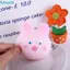 FUHUIOT Lợn Hồng Bóp Đồ Chơi, Động Vật Hoạt Hình Hồng Bóp Pinch Đồ Chơi, Hoạt Hình Động Vật Đồ Chơi Kawaii Thỏ Mochi Anh Đào Hoa Lợn Đảng Ủng Hộ