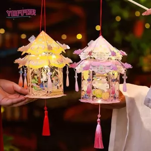 Đèn lồng ánh sáng lễ hội mùa thu YOFFOR, lời chúc phúc