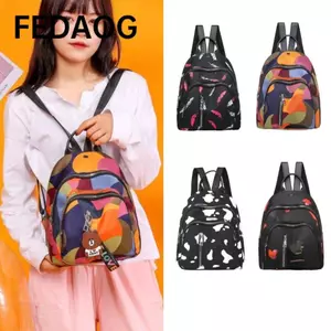 Ba lô nữ FEDAOG, Túi đeo vai dung tích lớn nhẹ, Ba lô đi học chống nước bằng Nylon Du lịch