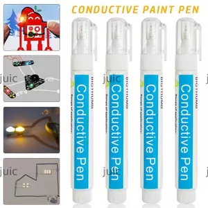 Bút Sơn Dẫn Điện JUIC, Dập Nhanh 3g Đồng Dẫn Điện Dán, Đa Năng DIY PCB Sơn Dẫn Điện Vật Lý Giảng Dạy Thiết Kế Mạch