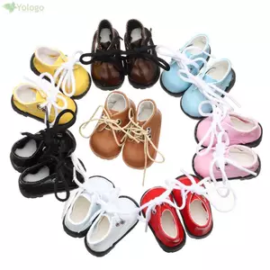 Giày Da Sáng YOLOGO Cho Búp Bê 15-20cm Quà Tặng Thời Trang Quần Áo Mini