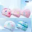 Mũ bơi CQCJ, Mũ bơi có độ đàn hồi cao in hoạt hình, Mũ bơi trẻ em bằng vải Polyester chống thấm nước hoạt hình đi biển