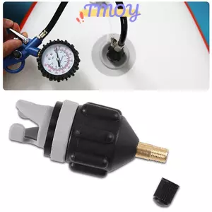 TMOY Surfboard Air Pump Adapter Bơm Hơi Đứng Lên Mái Chèo Ban Cao Su Thuyền Kayak Van Lốp Máy Nén Chuyển Đổi Lướt Sóng Vòi Phun TMOY