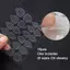 Trong Kho 10 Sheets/240Pcs Hai Mặt Giả Móng Tay Nghệ Thuật Dính Băng Keo Sticker DIY Cá Tuyết