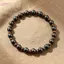 HFSHY Hematite Vòng Tay Đính Hạt Nâu 1 / 2 Chiếc Bề Mặt Co Giãn Đánh Bóng Nhẹ Trang Sức Thời Trang Cho Ngày Lễ Mặc Hàng Ngày VN