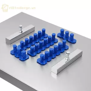 Công cụ sửa chữa vết lõm ô tô đa năng GE với công nghệ không sơn và keo dán Tab màu xanh cho thân xe tự động nhanh Hư hỏng mưa đá DIY Removal VN