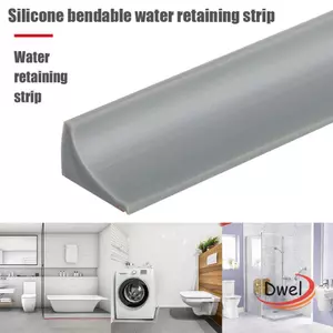DWEL Nút chặn nước có thể uốn cong Vòi hoa sen rào chắn lũ lụt Tách khô và ướt Đập tắm tự dính