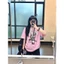 （Giao hàng 24h）Angela Áo thun tay lỡ form rộng unisex ANGELAATL112