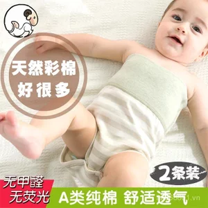Chu Vi Bụng Bé Cotton Nguyên Chất Bốn Mùa 0-1 Đến 2 Tuổi CHGG