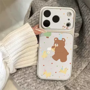 Bao da chống rơi iPhone 17 Pro mới của Brown Bear, model 161514pro 1213 Chống ngã