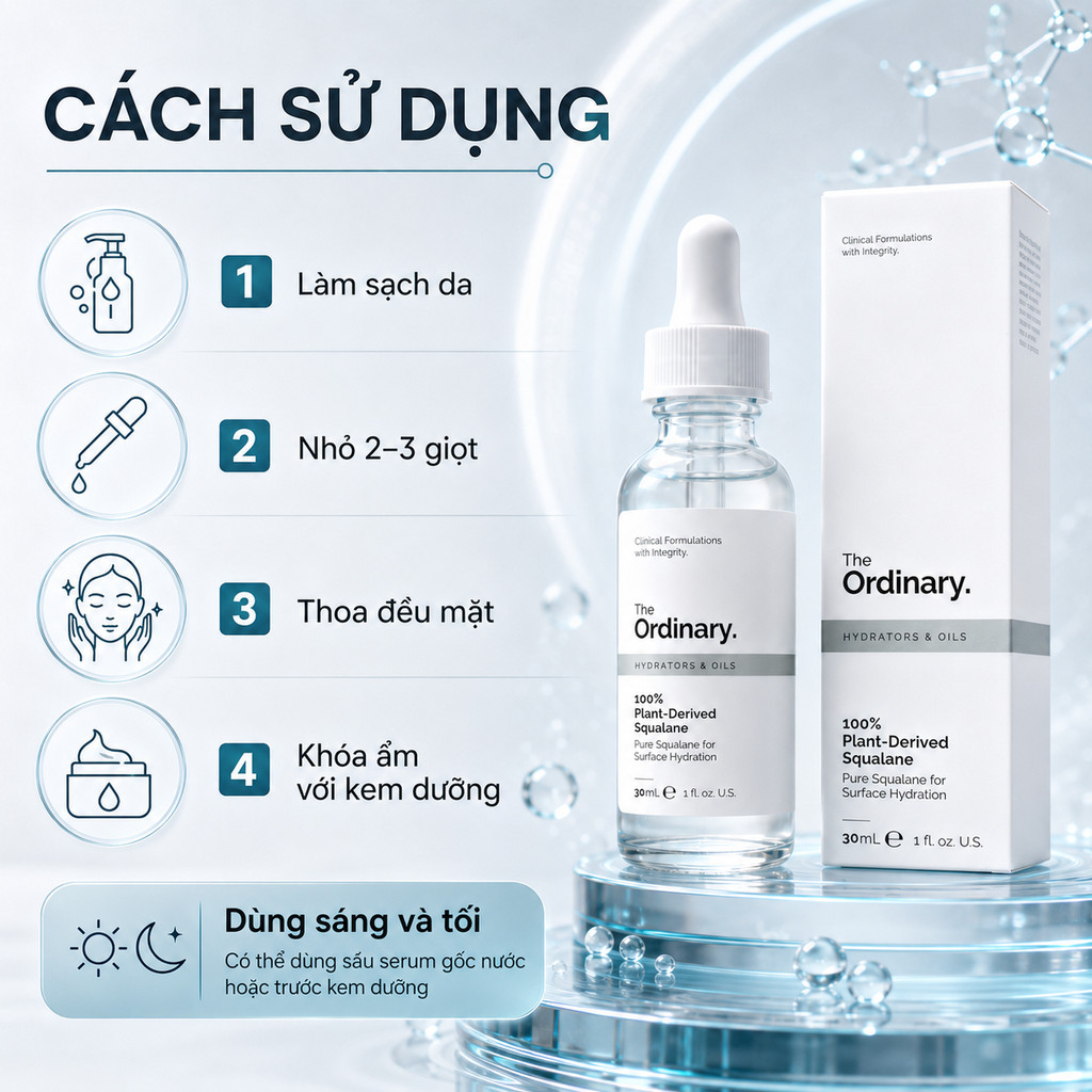 Serum Vitamin C The Ordinary Ascorbyl Tetraisopalmitate 20% in Vitamin F 30ml Làm Sáng Da Mờ Thâm