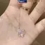 MAKY Neon Trái Tim Rỗng Dây Buộc Nữ Nhẹ Sang Trọng Thiết Kế Cao Cấp Cảm Giác Tính Khí Đơn Giản Nelace Đảng Trang Sức Quà Tặng VN