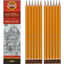 Bút chì tiệp Koh-i-noor 1500 2B–HB bút chì gỗ chuyên dùng vẽ và viết