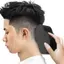 Magic Barber Sponge Bàn chải tóc cho miếng bọt biển Hai mặt uốn tóc Dệt Salon tóc Bàn chải quét bọt biển để cắt tóc Mới