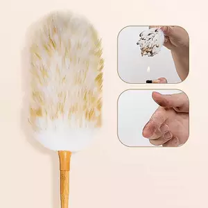 Dụng cụ lau bụi bằng len Làm sạch gia đình Bàn chải lau bụi làm sạch ô tô Quét bụi tại nhà Sử dụng hàng ngày Dụng cụ vệ sinh sạch sẽ có thể giặt được ELWW