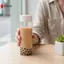 400ml 500ml 600ml Chai trà sữa bằng nhựa trong suốt Hộp đựng nước ép tròn Tuyệt vời cho doanh nghiệp Takeaway Sử dụng VN