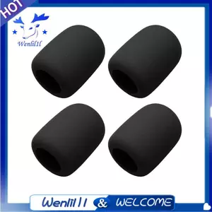 Bọt Mic Cover Cho PartyBox Micro Không Dây Xốp Kính Chắn Gió Lọc Micro Kính Chắn Gió