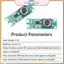POWER 1 3 Cái DC3V 12V LED Chiếu Sáng Mô Đun Nhấp Nháy Xe Ô Tô Flasher Bảng Điều Khiển Để Sửa Đổi Hệ Thống Đèn Xe DIY.