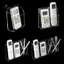 Giá Đỡ Điều Khiển Từ Xa TV Acrylic 1 / 4 Hộp Bảo Quản Treo Tường Cho Gia Đình mới