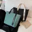 HFSHY Mới Thường Ngày Tote Dung Tích Lớn Túi Đeo Vai Nylon Chống Thấm Nước Túi Xách Vải Thời Trang Đơn Giản Túi Messenger Cho Nữ Sinh VN