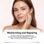 No cast just dew PDRN Hydrating UV Serum Cream SPF50 + PA + + + 50g Zero White Cast Vô Hình Nhẹ Kem Chống Nắng Dưỡng Ẩm Sửa Chữa Da Mặt Hàng Ngày Chống Tia UV Kem Serum