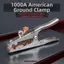 Giá đỡ điện cực thợ hàn DONOVANQQ, Kẹp cáp nối đất bằng đồng 300A 500 A 800A 1000A, Phụ kiện máy hàn bạc chuyên nghiệp bền bỉ Công cụ hàn điện cực