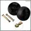 2 CÁI DECK WHEELS Bánh xe sàn 5 inch và Bu lông trục cho / Đi trên máy cắt cỏ Máy làm vườn