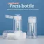 100 / 150 / 200ml Chai du lịch di động có thể đổ lại bằng nhựa rỗng Tẩy sơn móng tay Máy ép lỏng Chai phân phối
