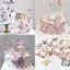 Ziyulinyuk 10 Cái / bộ Bánh Bướm Toppers Tiệc Cưới Dụng Cụ Nướng Bánh Sinh Nhật VN