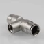 Xịt Đồng Lụa 9,52mm Phụ Kiện Tee Đầu Nối Nhanh Áp Lực Cao Phong Cách Qisen Phun Mạ Cắm Bên Trong Niken Sương 81 Cầu Vồng Nhanh